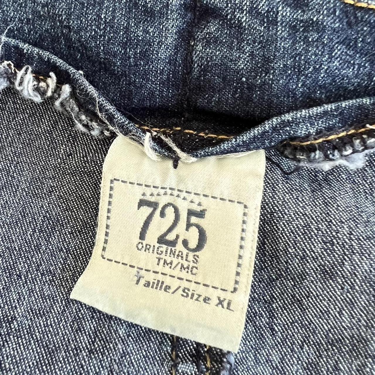 Y2K denim mini skirt (M)