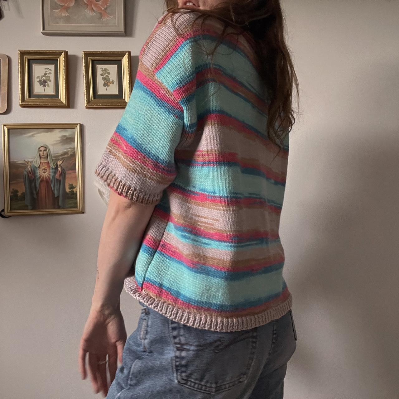 Cozy striped knit (M)