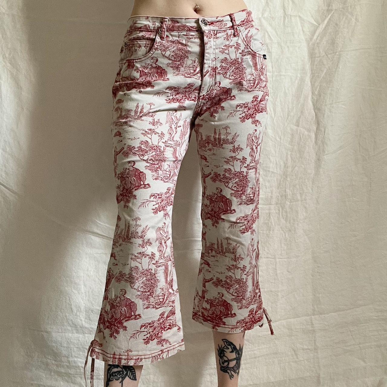 Angelic printed capris (S)