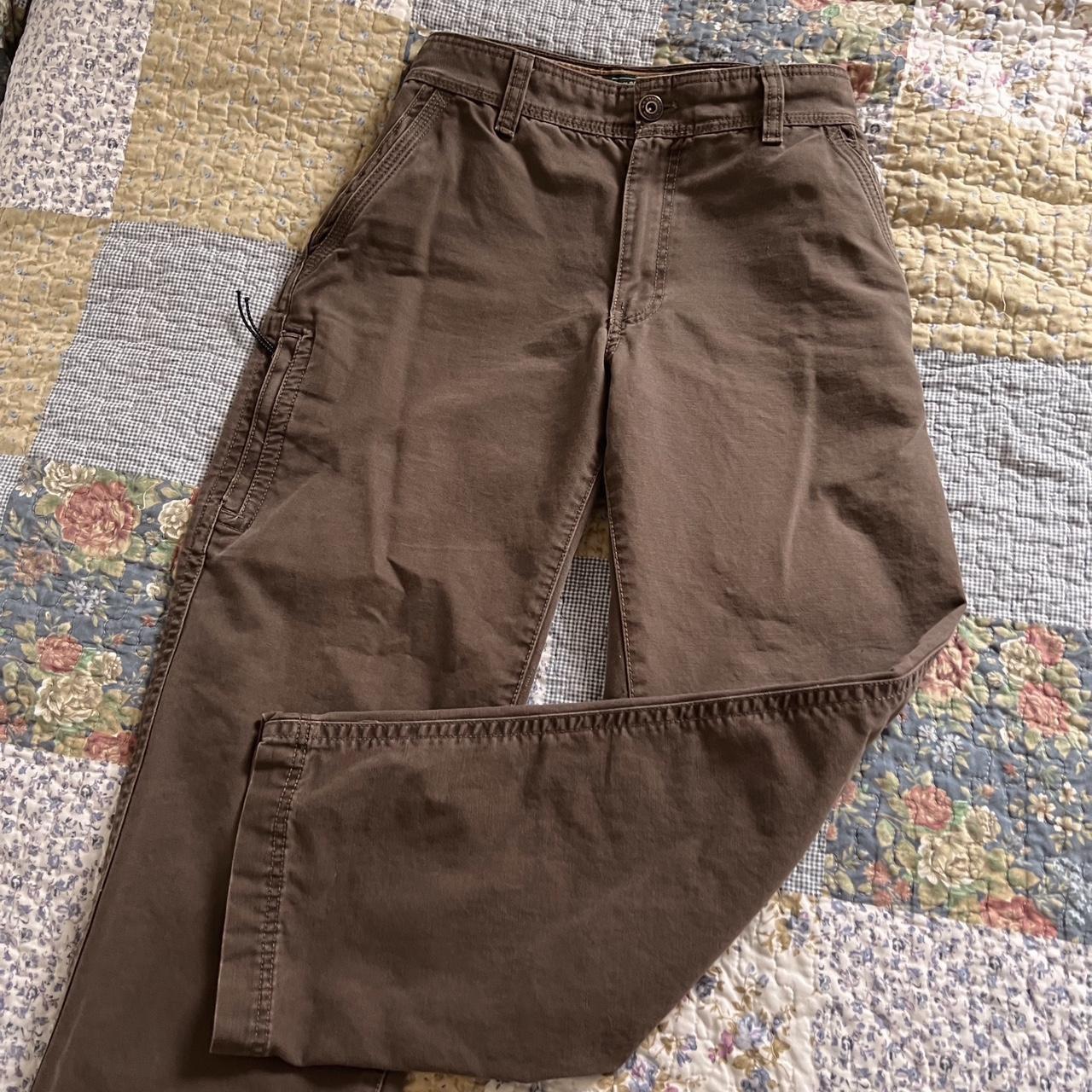 Slouchy brown cargo pants (32")