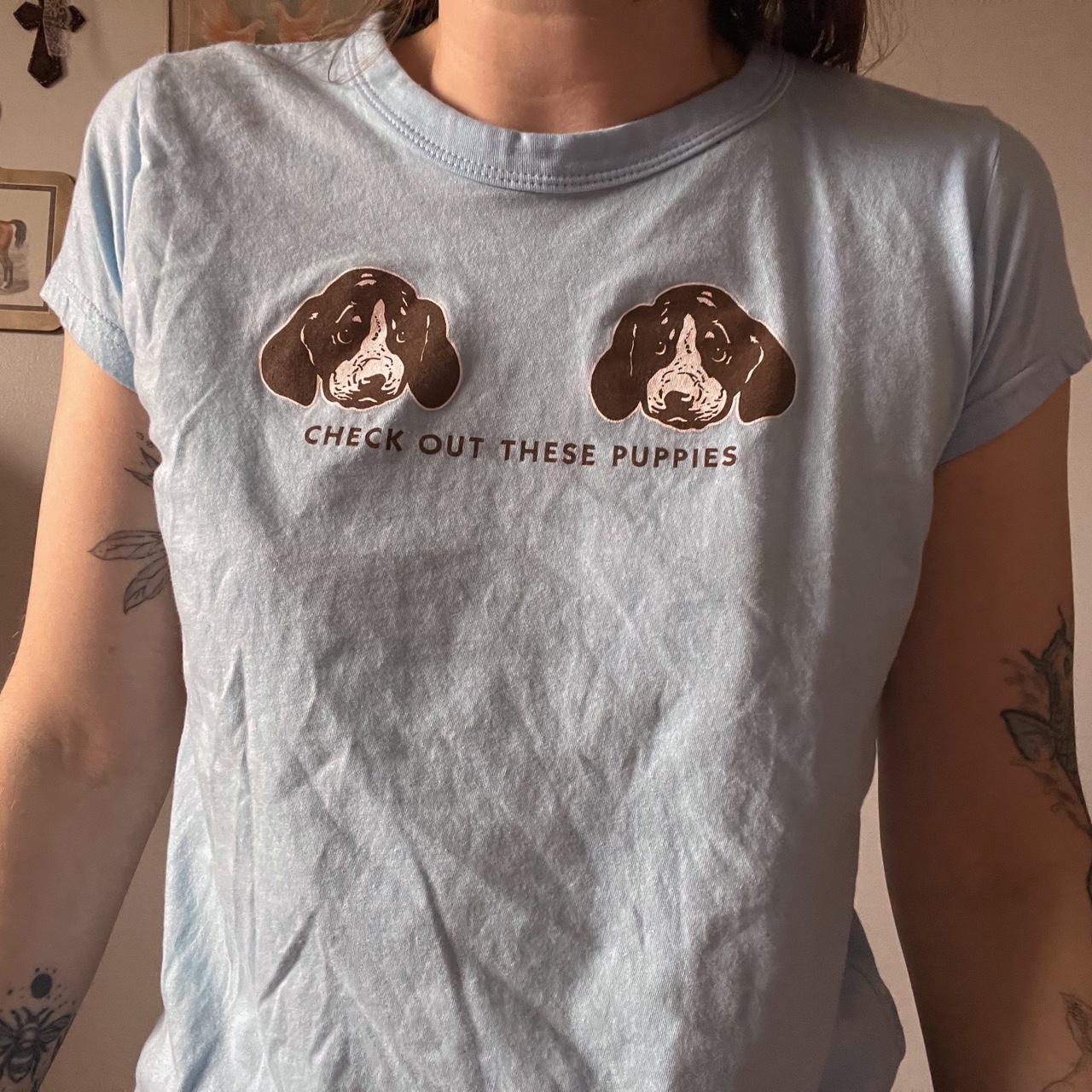 Y2K puppies baby tee (S)