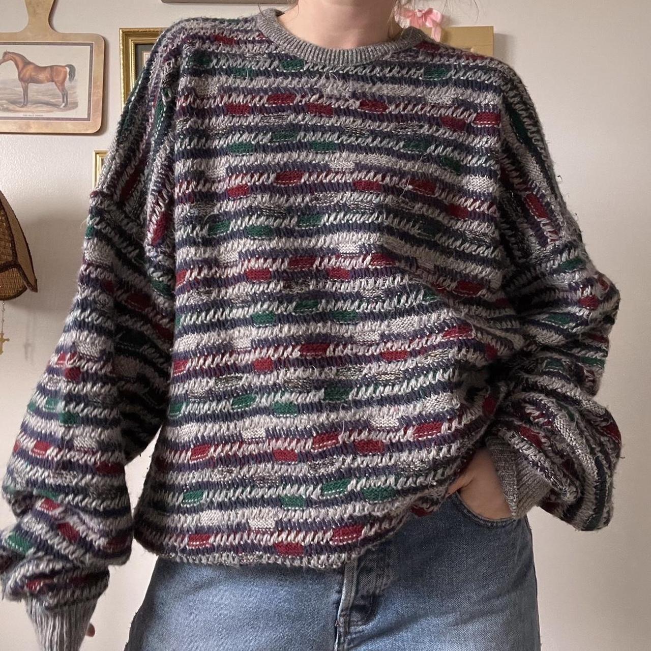 Oversized grandpacore sweater (XXL)