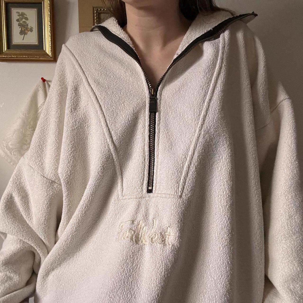 Oversized terry knit sweater (XXL)