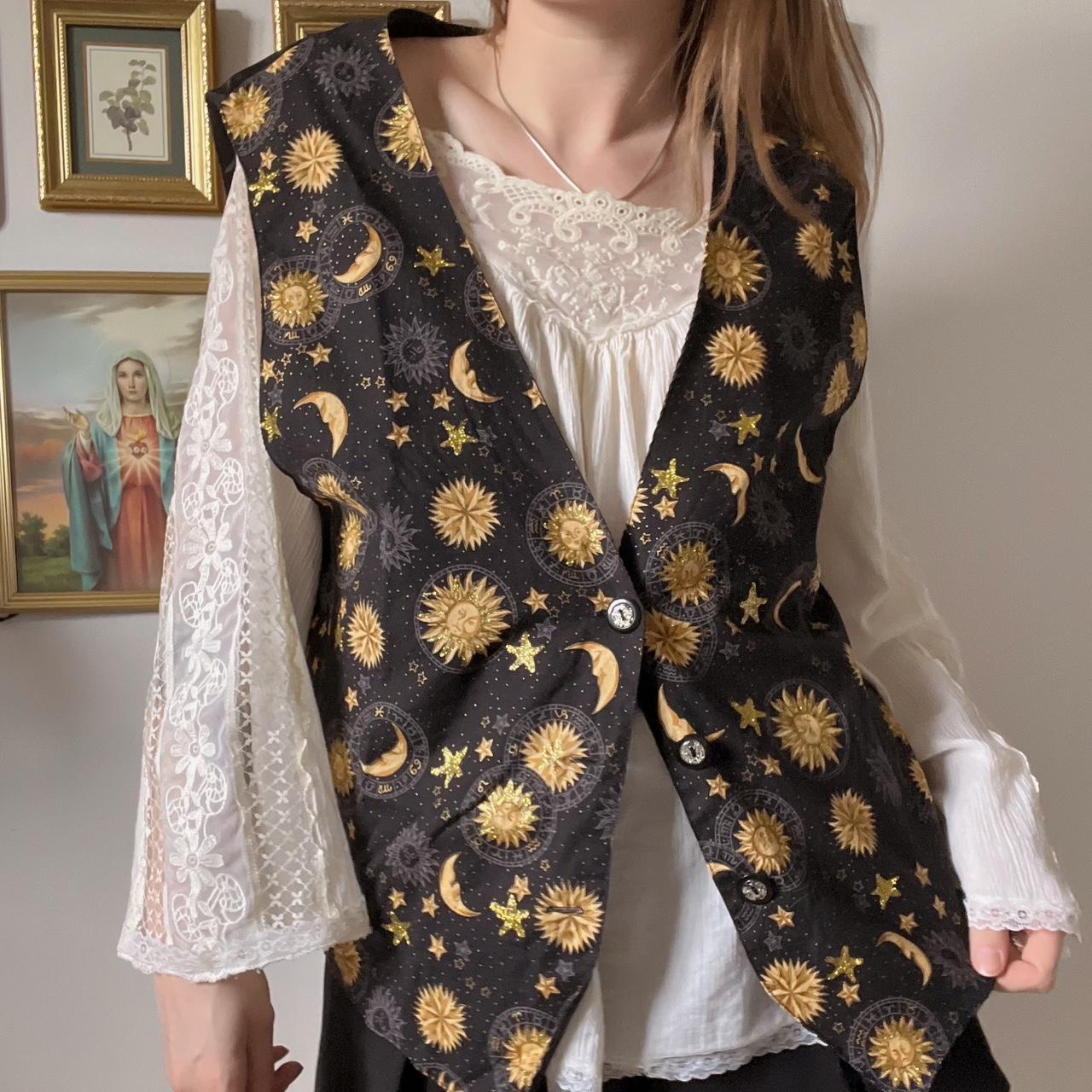 Celestial whimsigoth vest (L)