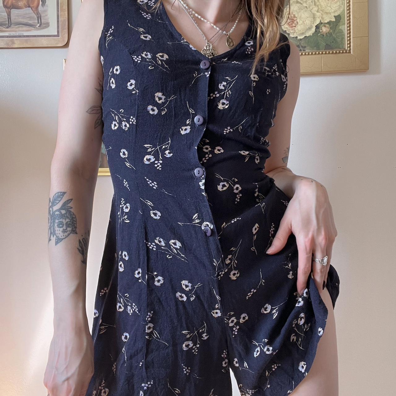 Whimsical floral romper (S)