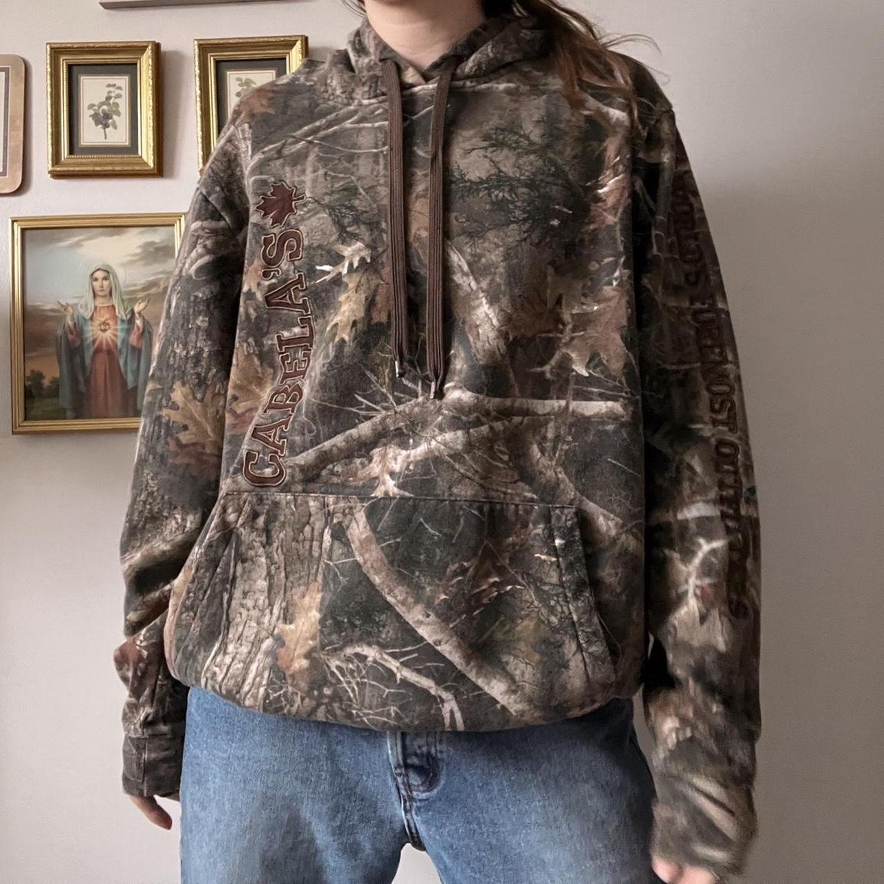 Realtree camo hoodie (L)