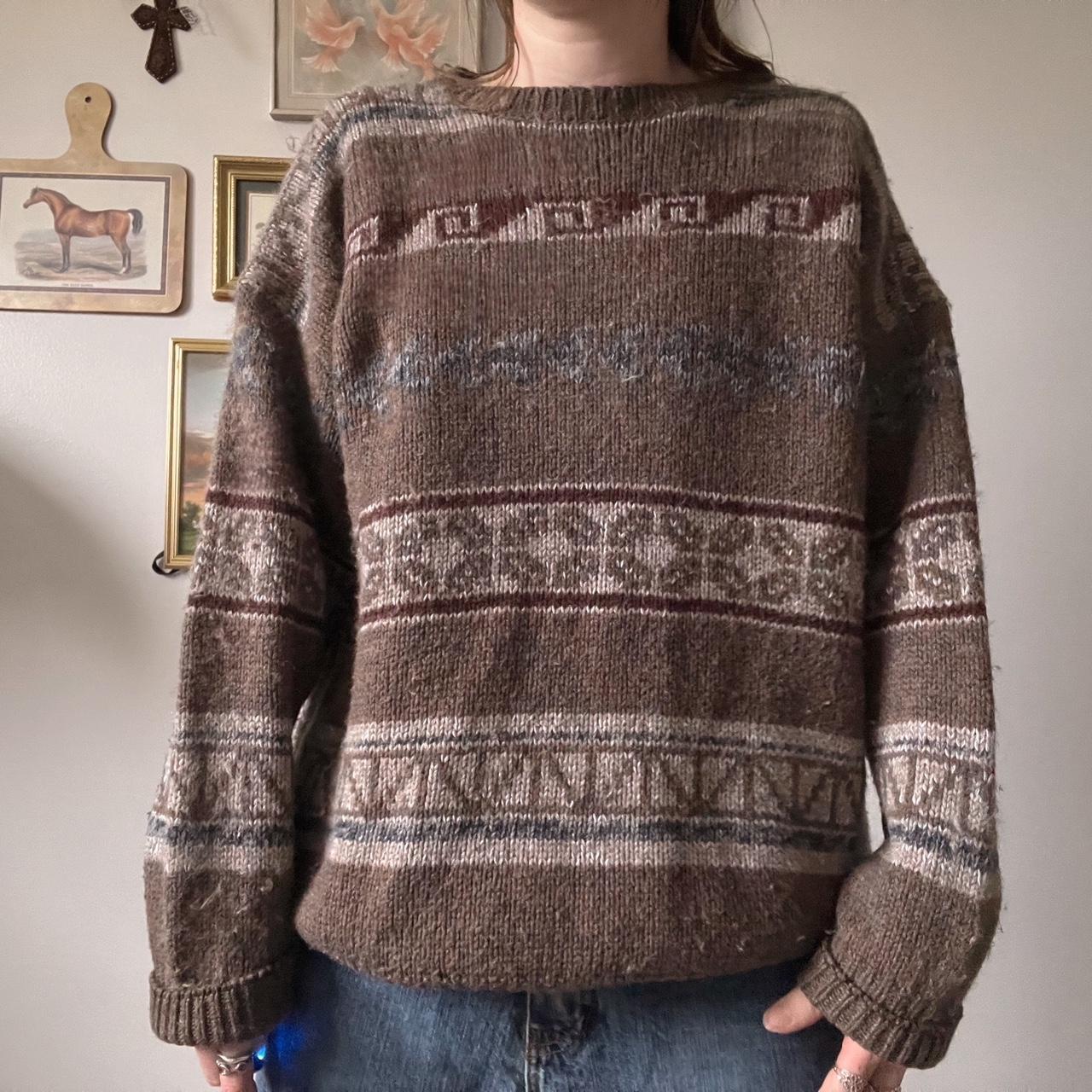 Cabincore wool jumper (XL)