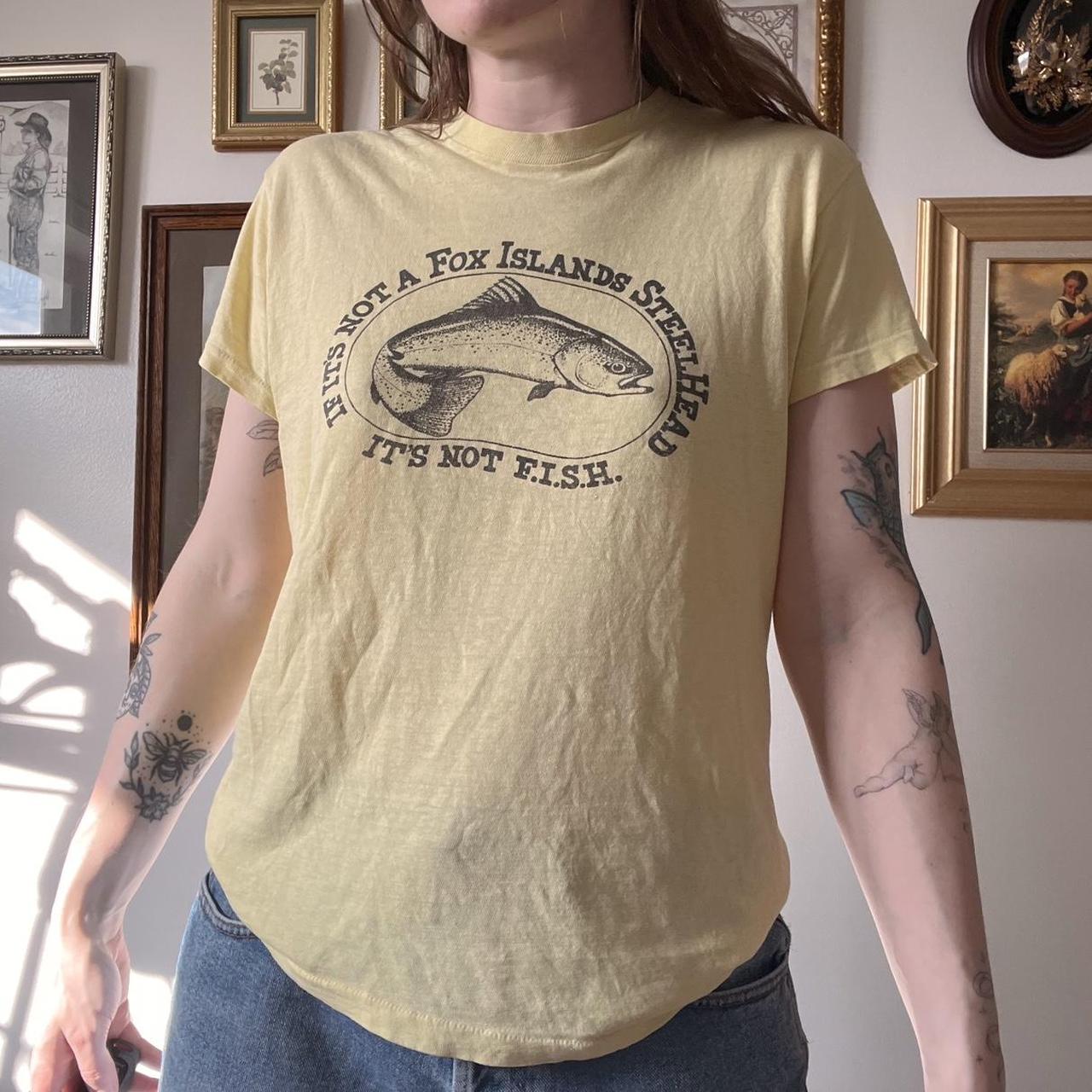 1970's fish tee (M)