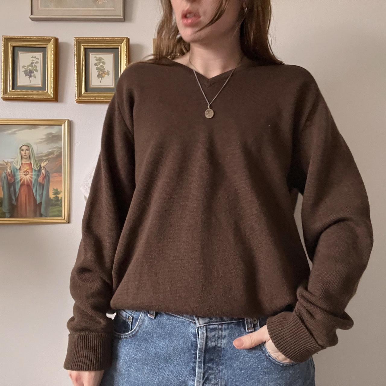 Chocolate brown 90s knit (XL)