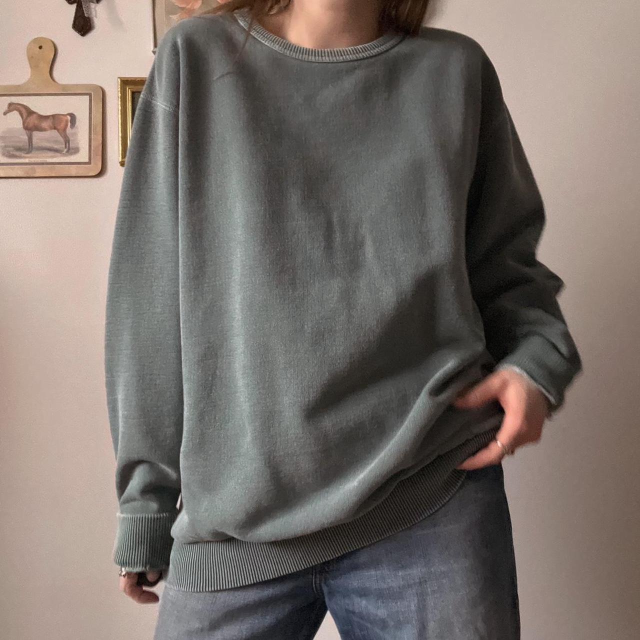 Dusk jade green sweatshirt (M)