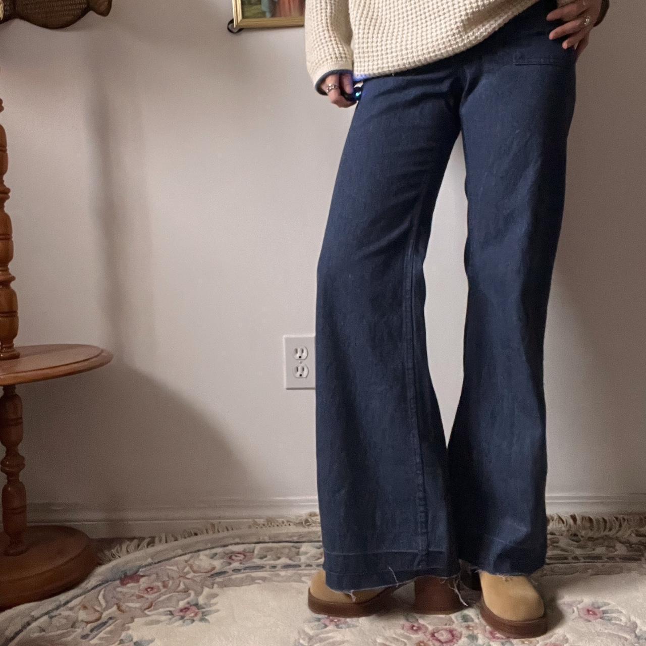 1980's vintage bell bottoms (27")