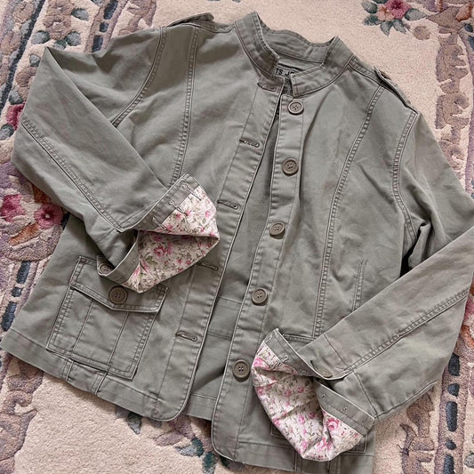 Sage green jacket (M)