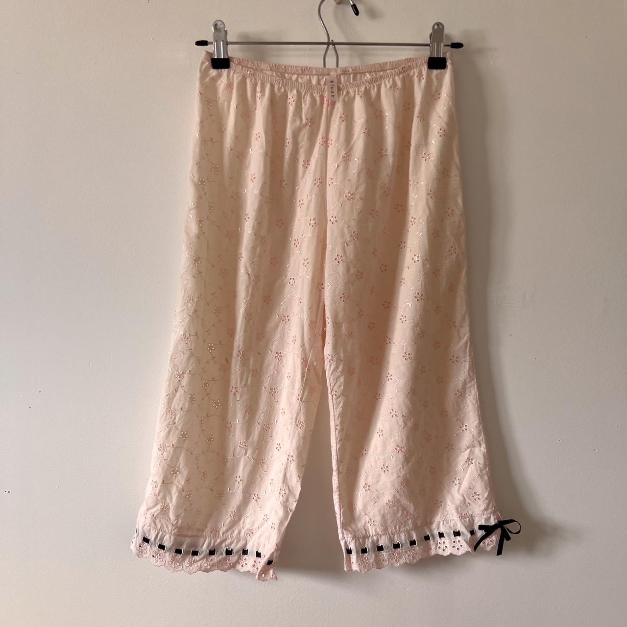 Lace eyelet bloomers (S)