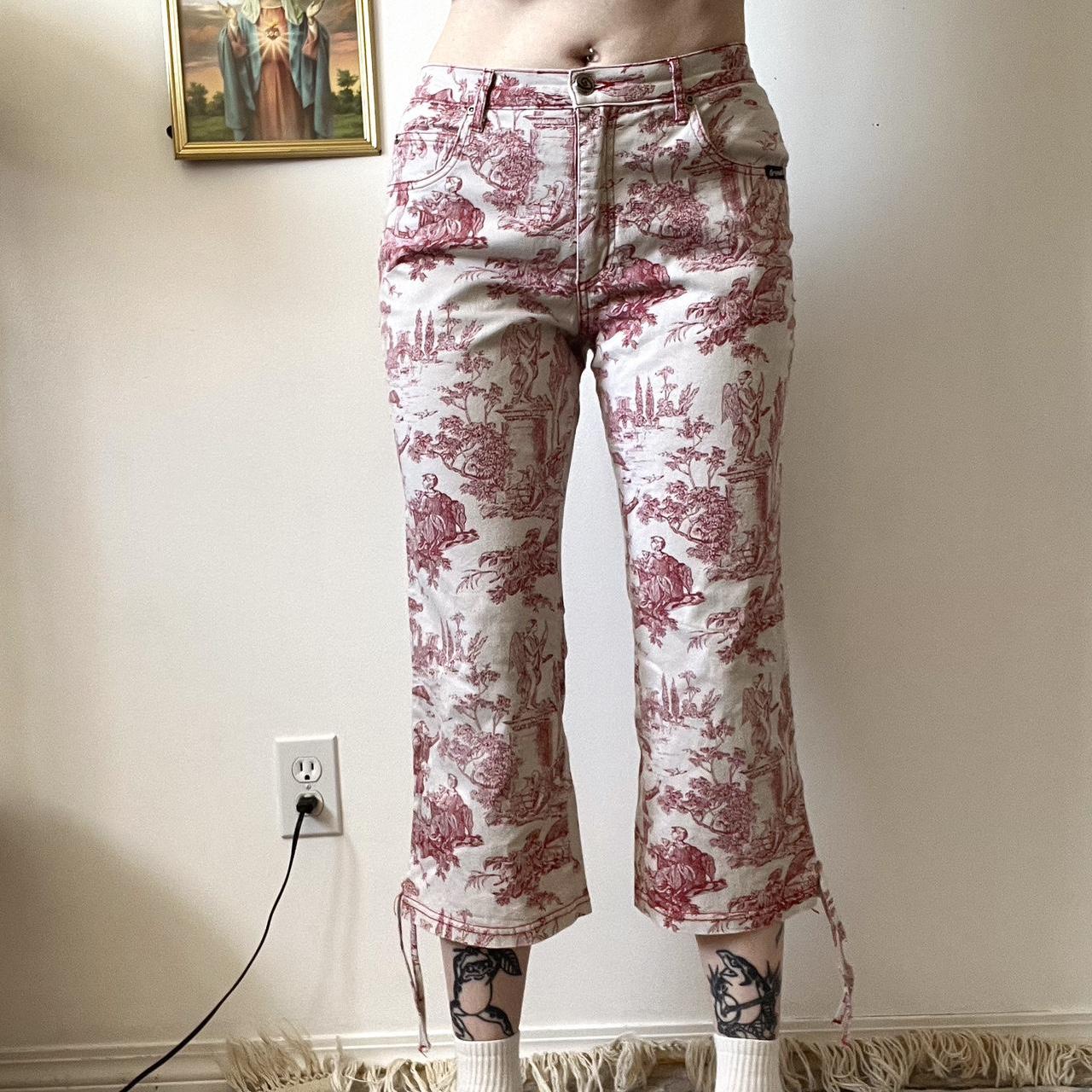 Angelic printed capris (S)