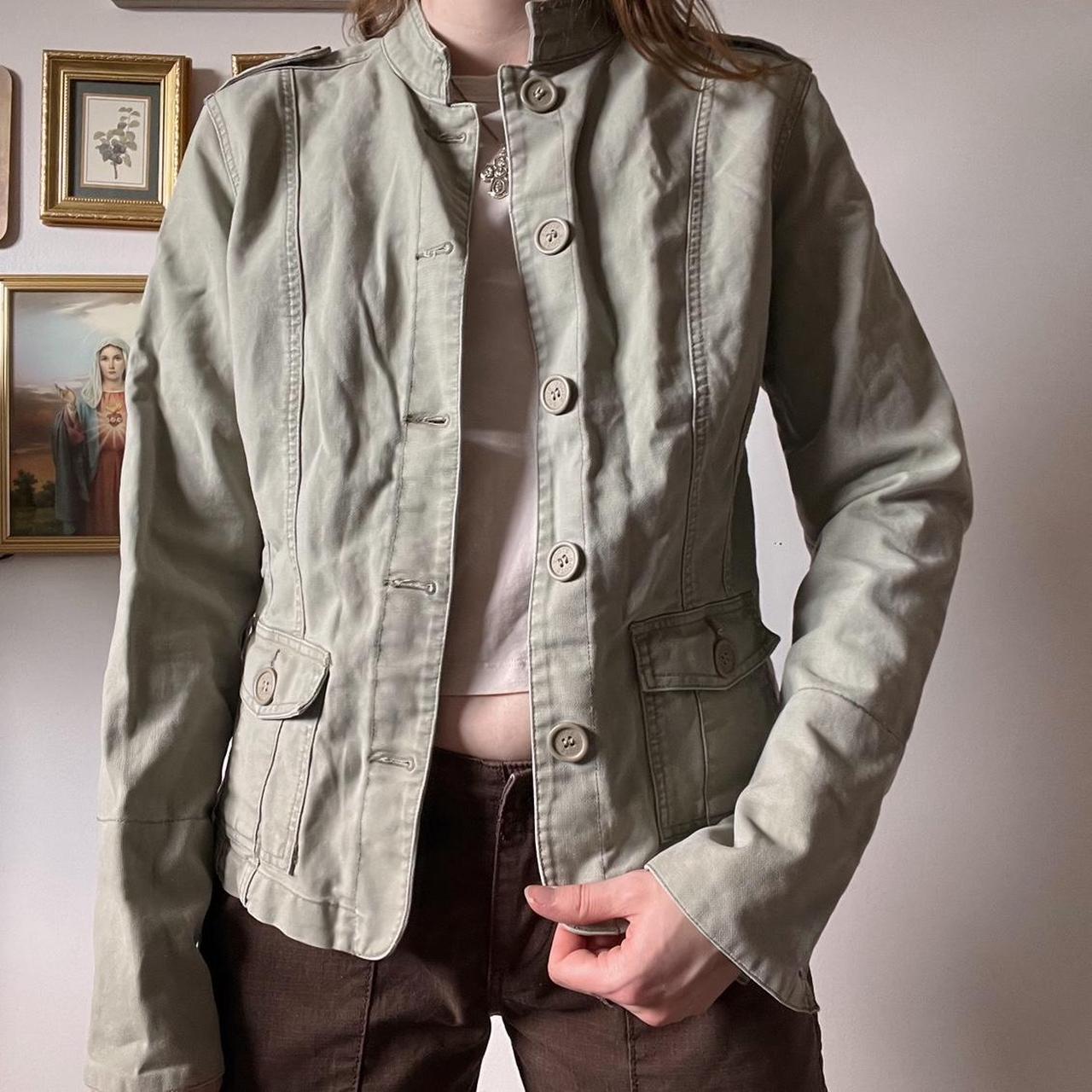 Sage green jacket (M)