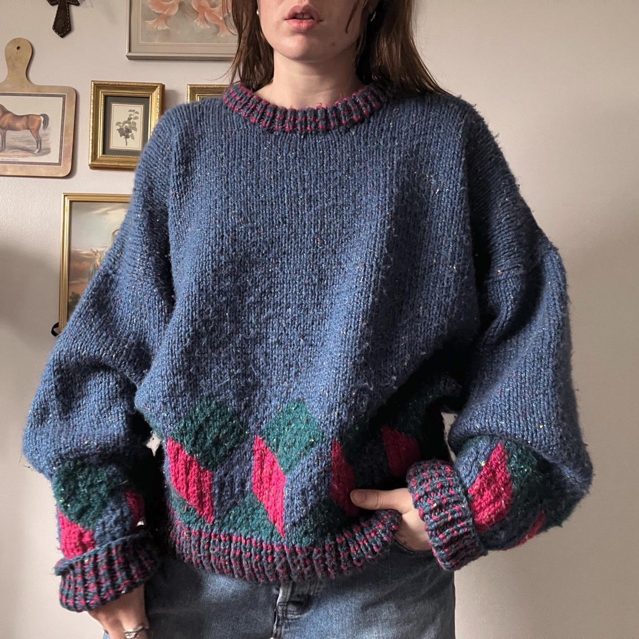 Chunky 80's vintage sweater (M/L)