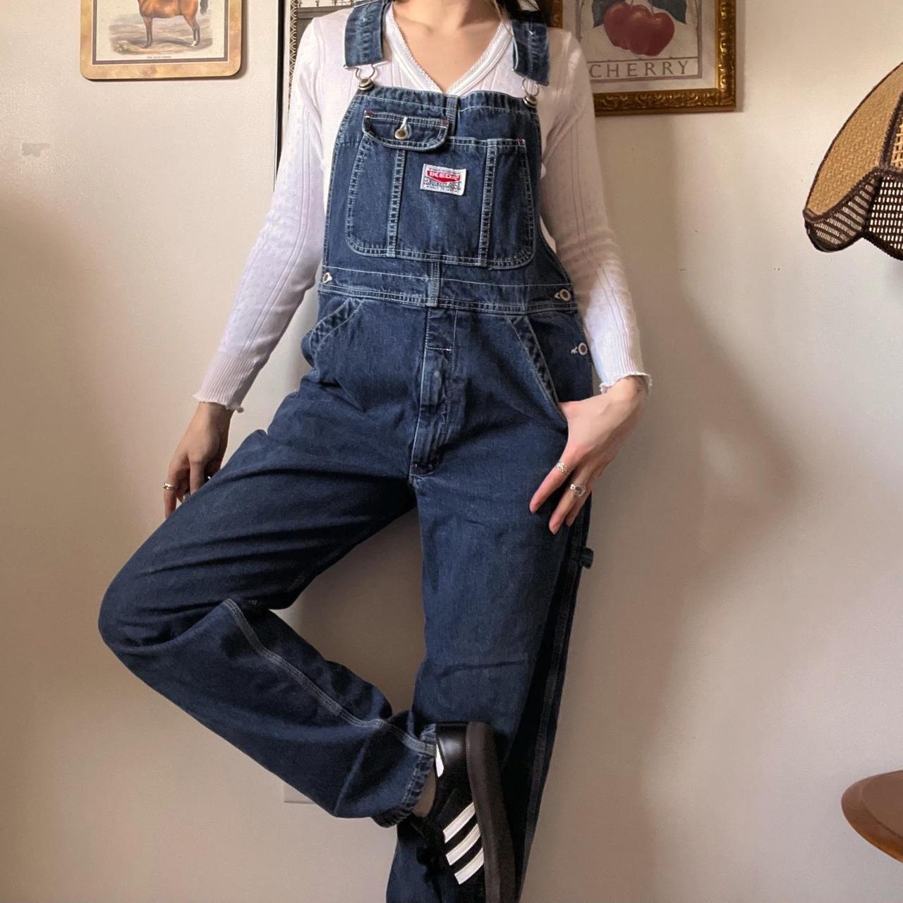 Vintage 90's slouch overalls (S)